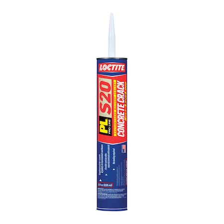 Pl Loctite PL S20 Gray Polyurethane Concrete Filler and Sealant 28 oz 1618172